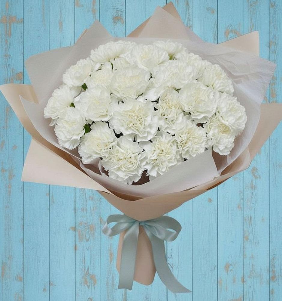 Букет цветов из: Гвоздики в Кошехабльском