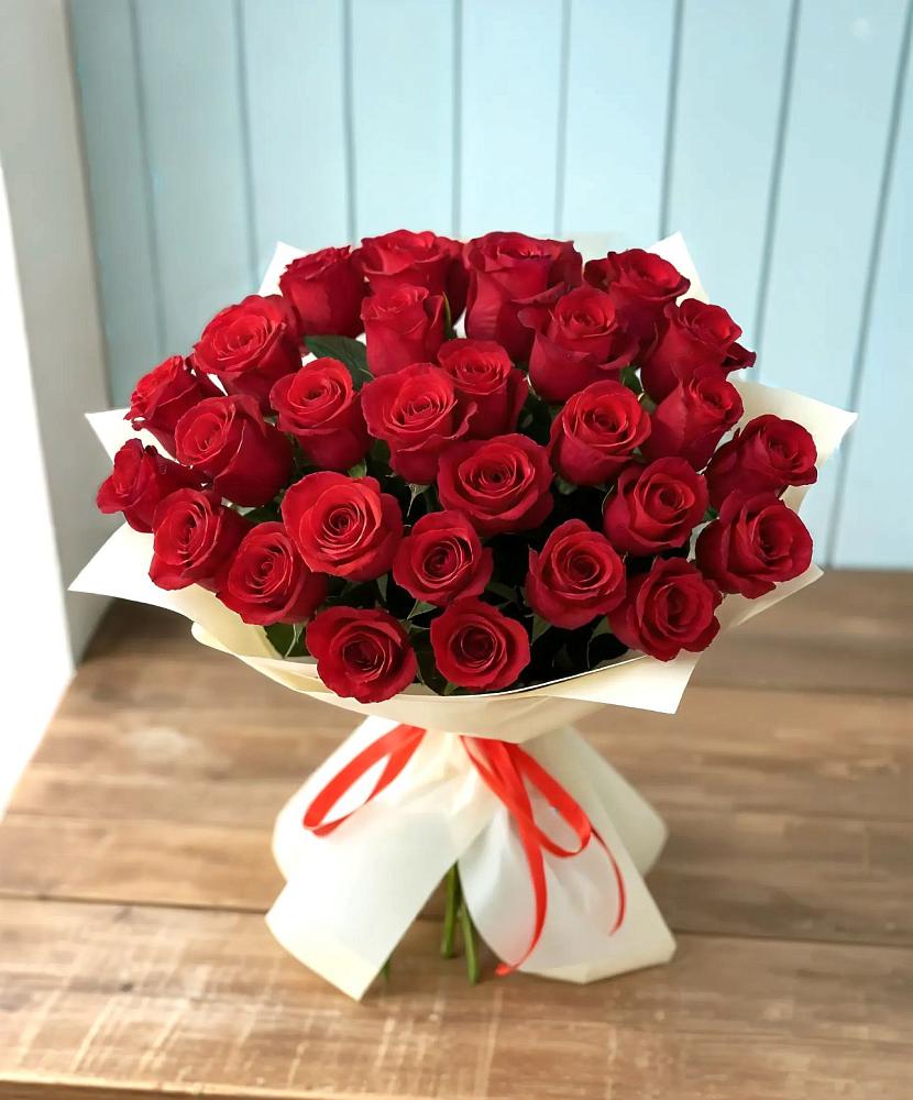 Букет 29 Красных роз в Кошехабльском