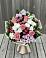 Букет цветов из: Альстромерии, Гвоздики, Розы и Хризантемы в Кошехабльском