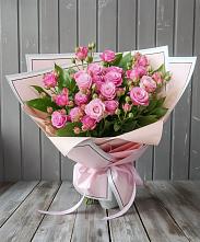 Букет Розовый кустик в Кошехабльском