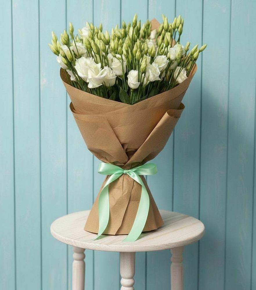 Букет цветов из: Лизиантусы в Кошехабльском