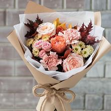Букет цветов из:  Гвоздики, Хризантемы и Розы #REPLACE_PRED# Кошехабльском