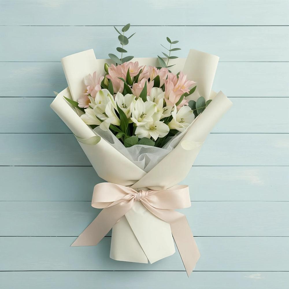 Букет цветов из: Альстромерии в Кошехабльском