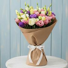Букет цветов из:  Лизиантусы в Кошехабльском